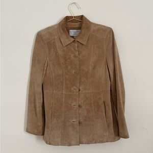 Vintage suede shirt- jacket